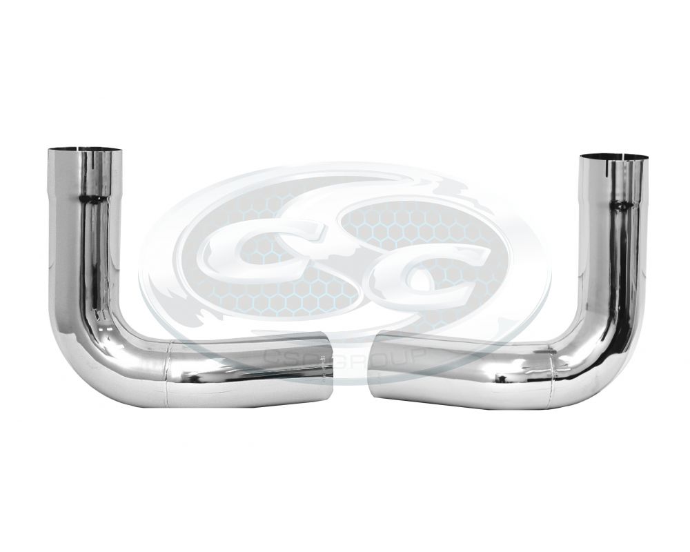Chrome Plated Double Bends - Sterling