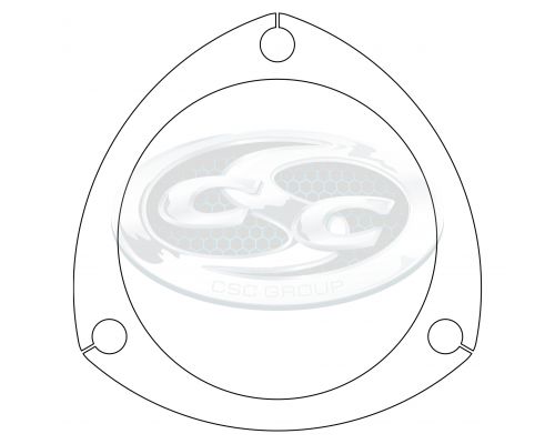 STAINLESS STEEL - 3 BOLT Flange Plates