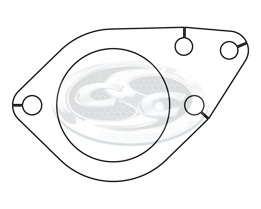 Ford Engine Pipe Turbo Plate
