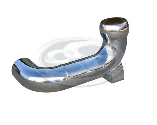 Chrome Plated Double Bend - Passenger Side