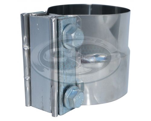 Stainless Polished Lap Joint Clamp