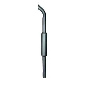 BAFFLED HOTDOG SILENCER WITH 3.5" BODY OD & 14" BODY LENGTH