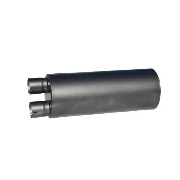 10" ROUND x 26" BARREL LENGTH x 3" IN/OUT SAME END - BAFFLED SILENCER / MUFFLER